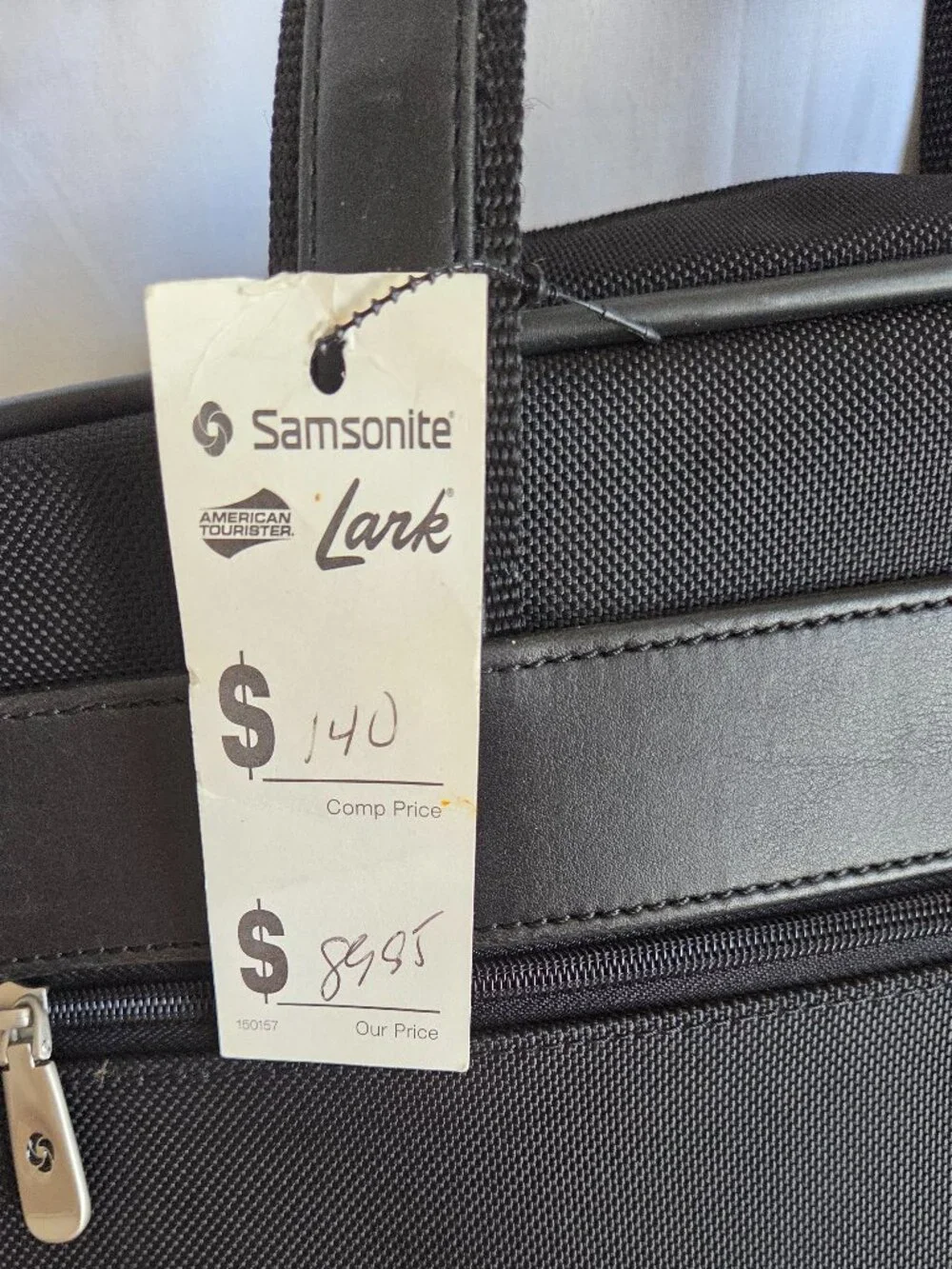 NWT SAMSONITE ROLLING CARRYON BRIEFCASE